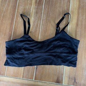 Athleta Ribbed Lounge Bra Small